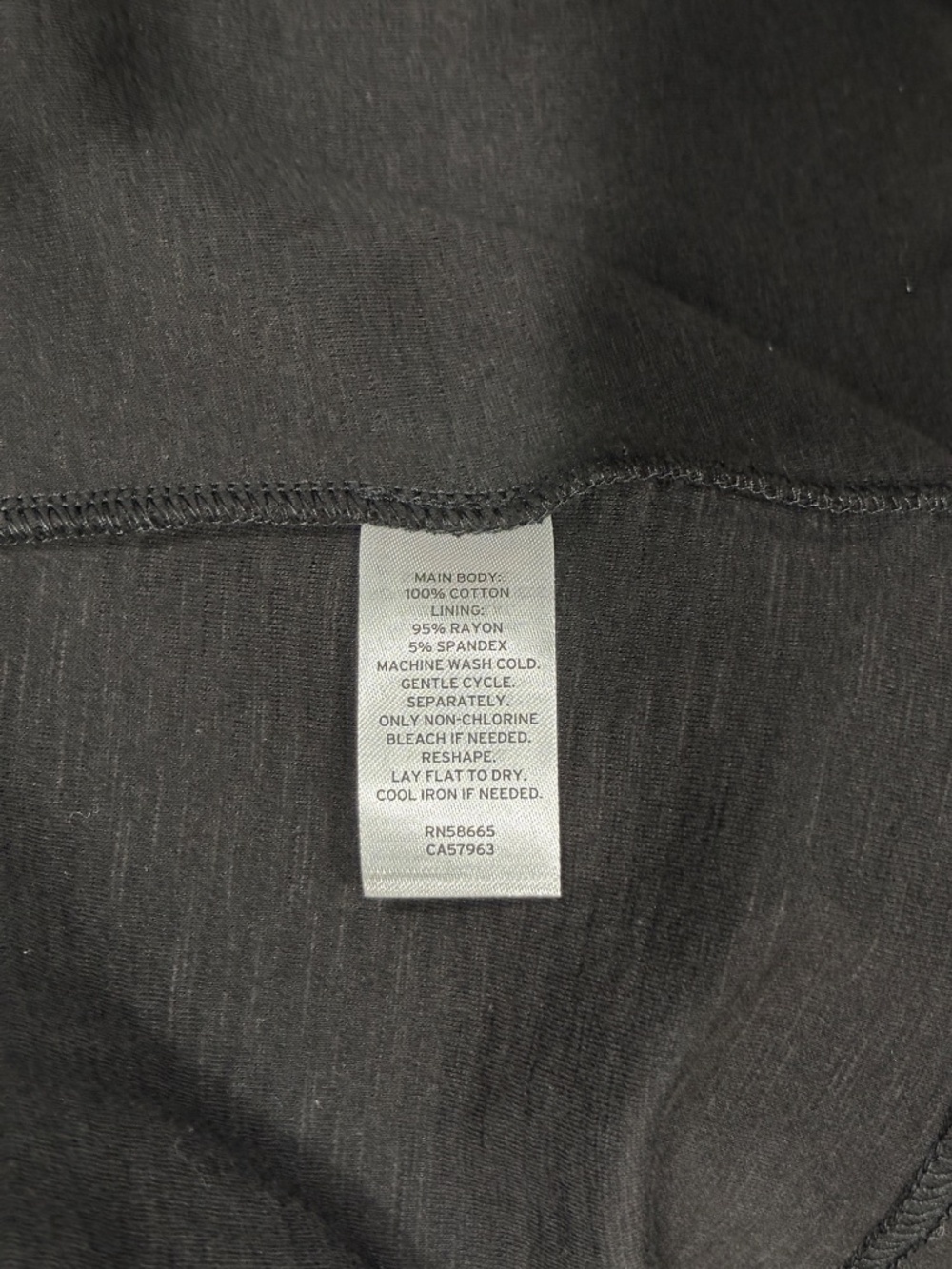 Caslon Single-button Knit Blazer - Black XS - Picture 10 of 10